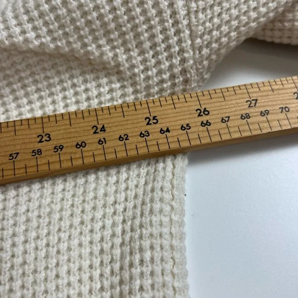 Kersh Cream Waffle Knit Crewneck Sweater - Size XXL
Wool cotton blend normcore - Picture 4 of 5